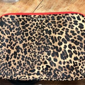 Stella & Dot Leopard Print Laptop Sleeve